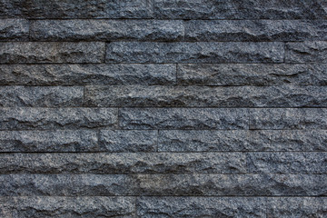 Wall grey blocks.