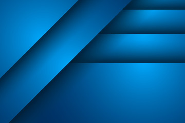 Abstract blue background, triangle overlay