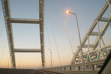 Obraz premium Crimean bridge
