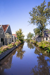 Fototapeta na wymiar Broek in Waterland, North Holland, Netherlands
