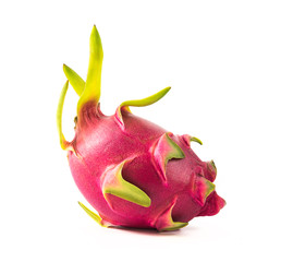 Obraz premium dragon fruit isolated on white background