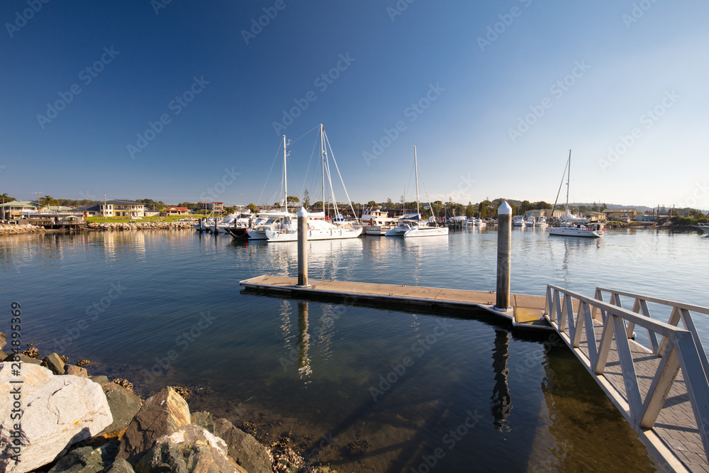 Sticker Bermagui Wharf and Marina