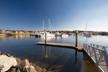 Fototapeta premium Bermagui Wharf and Marina