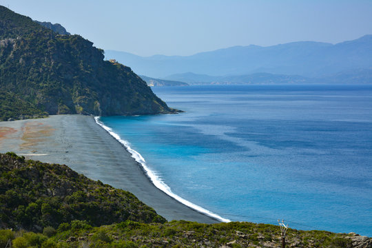 Spiaggia di Nonza, Cap Corse, Corsica