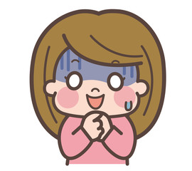 女性　恐怖　怖がる