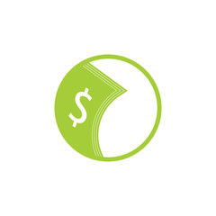 money sheets symbol logo vector