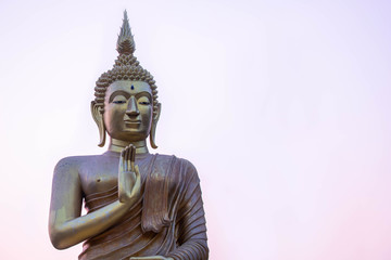 Buddha statue on background ,buddha image style