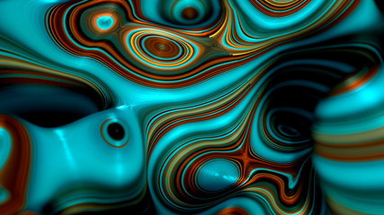 Bright, juicy abstraction background. 3d illustration, 3d rendering.