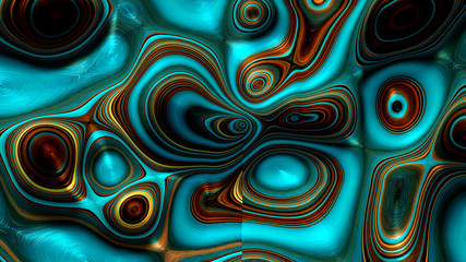 Bright, juicy abstraction background. 3d illustration, 3d rendering.