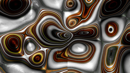 Bright, juicy abstraction background. 3d illustration, 3d rendering.