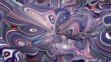 Bright, juicy abstraction background. 3d illustration, 3d rendering.