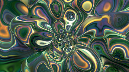 Bright, juicy abstraction background. 3d illustration, 3d rendering.