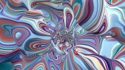 Bright, juicy abstraction background. 3d illustration, 3d rendering.