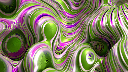 Bright, juicy abstraction background. 3d illustration, 3d rendering.