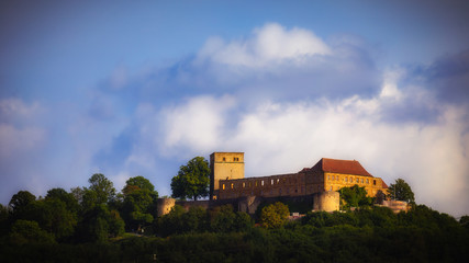 Fototapeta na wymiar Giechburg Castle Ruin in Franconian Bavaria, Germany