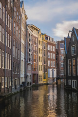 Fototapeta na wymiar Traveling true out Amsterdam Netherlands