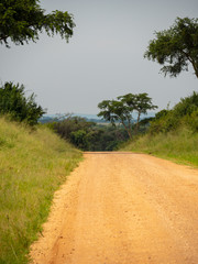 Scenic views of Queen Elizabeth National Park, Uganda