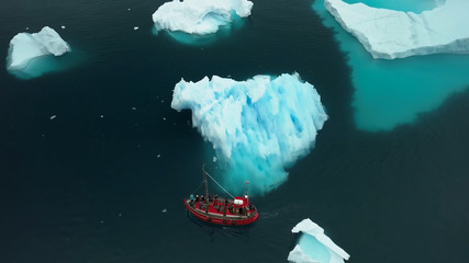 Nature ice sea icebergs
