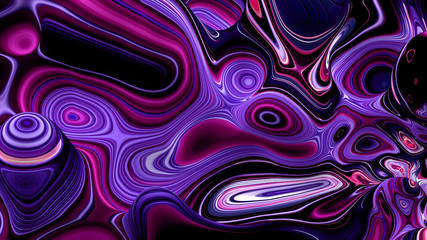 Obraz premium Bright, juicy abstraction background. 3d illustration, 3d rendering.