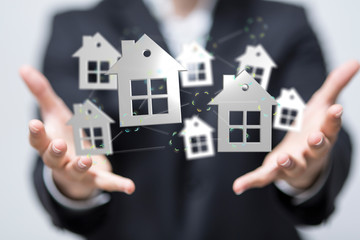 Model of the house and digital iot
