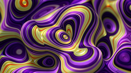 Fototapeta na wymiar Bright, juicy abstraction background. 3d illustration, 3d rendering.