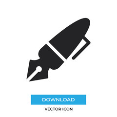 Pen vector icon, simple sign for web site and mobile app.