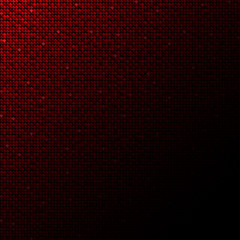 Abstract red sequin glitter or sparkle template