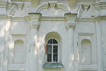 detail of an old building