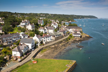 Menai Bridge located in North Wales