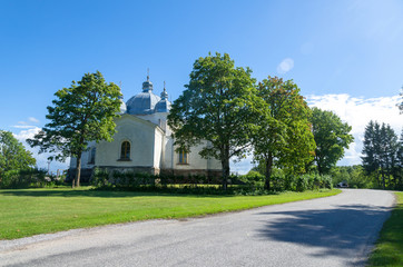 Apostolic Church of St Olga in Leisi, Saaremaa Island, Estonia