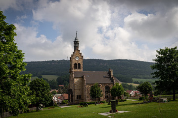 Village Church near Bad Langensalza