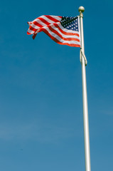 American Flag in the Wind