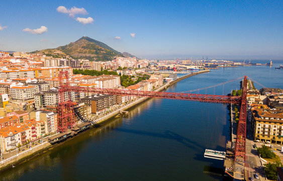 Vizcaya Bridge Crossing Nervion River