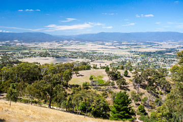 View over Yarra Glen
