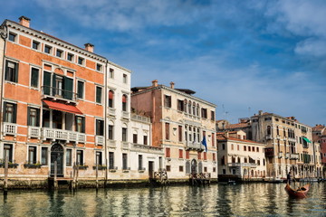 Fototapeta na wymiar canal grande in venedig, italien
