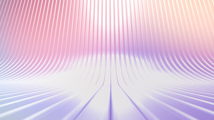 Beautiful studio background. 3d illustration, 3d rendering.