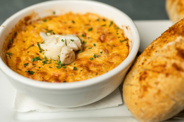 Delicious food at a restaurant