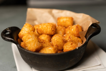 Delicious food at a restaurant