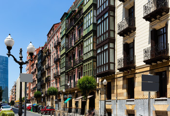 Obraz premium Bilbao city streets