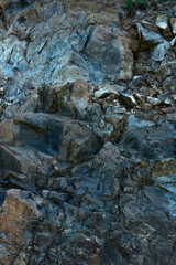 Stone background. Rocky rough textured  backdrop