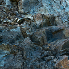 Stone background. Rocky rough textured  backdrop