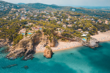 Obraz premium view of costa brava spain