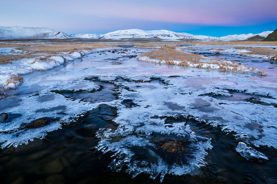 Altai Mountains landscape, Bayan-&divide;lgii Province, Mongolia