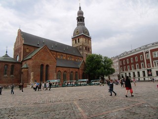 Riga an der Ostsee in Lettland