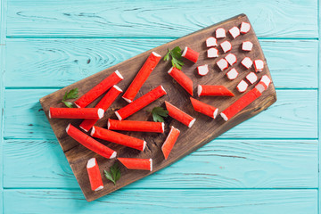 Crab sticks from fish protein © whitestorm