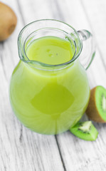 Kiwi Smoothie (selective focus)