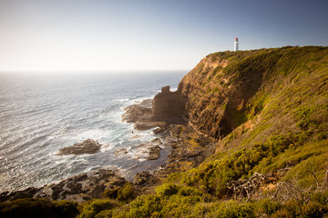 Fototapeta na wymiar Cape Schanck Lighthouse