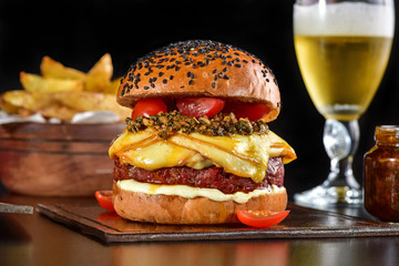 Smoked burger