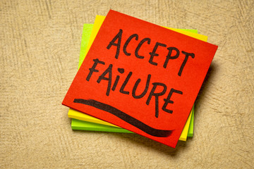 accept failure reminder note