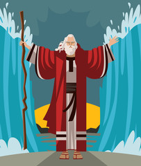 exodus moses escape miracle in the sea